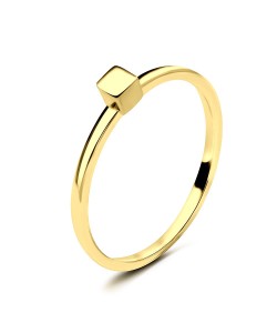 Gold Plated Silver Rings NSR-2883-GP